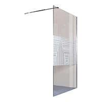 2019 Normal Design Walk In Shower Room High Quality Frameless Safe Clear Glass Shower Screen
