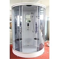 Modern Double Bath Steam Aluminum Ready Made Shower Room