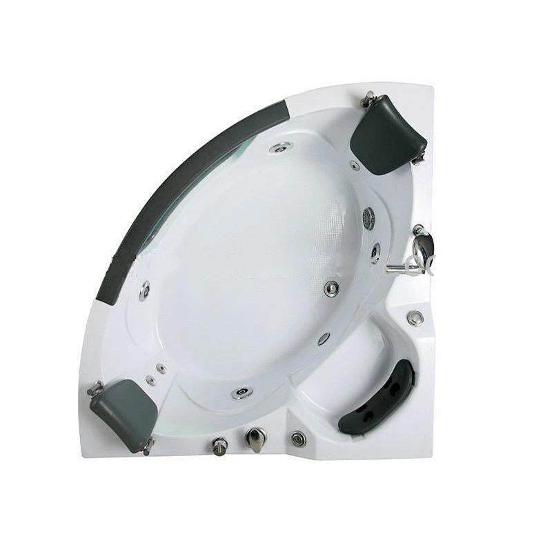 New Fashion Whirlpool White Irregular Bathtub