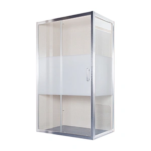 Best Selling Hotel Bathroom Shower 80x120 High Quality Aluminium Frame With Sliding Glass Rectangle Shower Enclosure