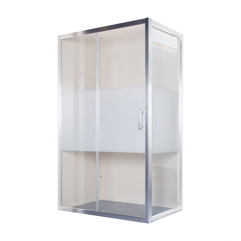 Best Selling Hotel Bathroom Shower 80x120 High Quality Aluminium Frame With Sliding Glass Rectangle Shower Enclosure