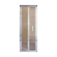 Korean Hot Sale Small Bathroom Use 6mm Tempered Glass Screen Customized Foldable Design Shower Door