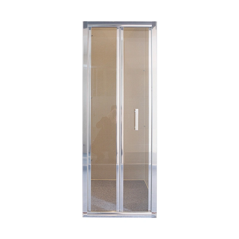 Korean Hot Sale Small Bathroom Use 6mm Tempered Glass Screen Customized Foldable Design Shower Door