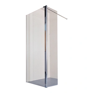 Basic Style 10MM Clear Tempered Glass Shower Door High Quality Chrome Aluminium Shower Screen