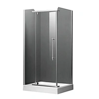 High Resistance Corrosion Hinge Glass Door Shower Enclosure Free Standing Glass Shower Room