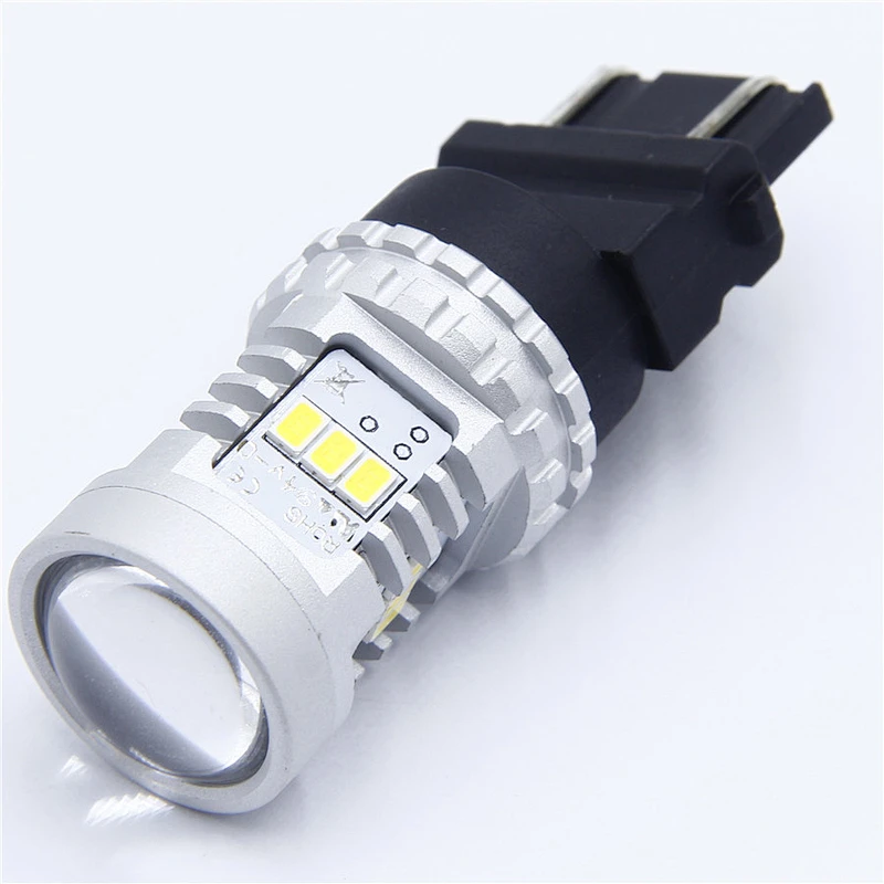 2019 DRL CSP 3020 chip 10V-16V real 600LM LED Brake Light Turn Light 1156 3156 7440