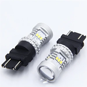2019 DRL CSP 3020 chip 10V-16V real 600LM LED Brake Light Turn Light 1156 3156 7440