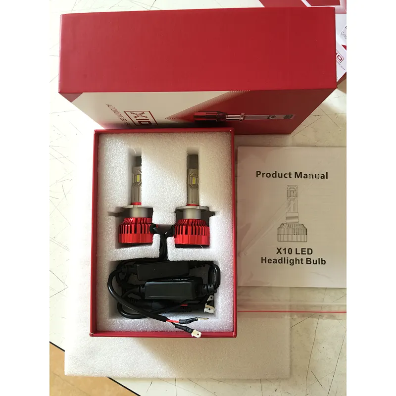 Lujia private mold X10 LED faro 45w 6000lm D serie LED faro reemplaza HID D1S D2S D3S D4S D5S D8S