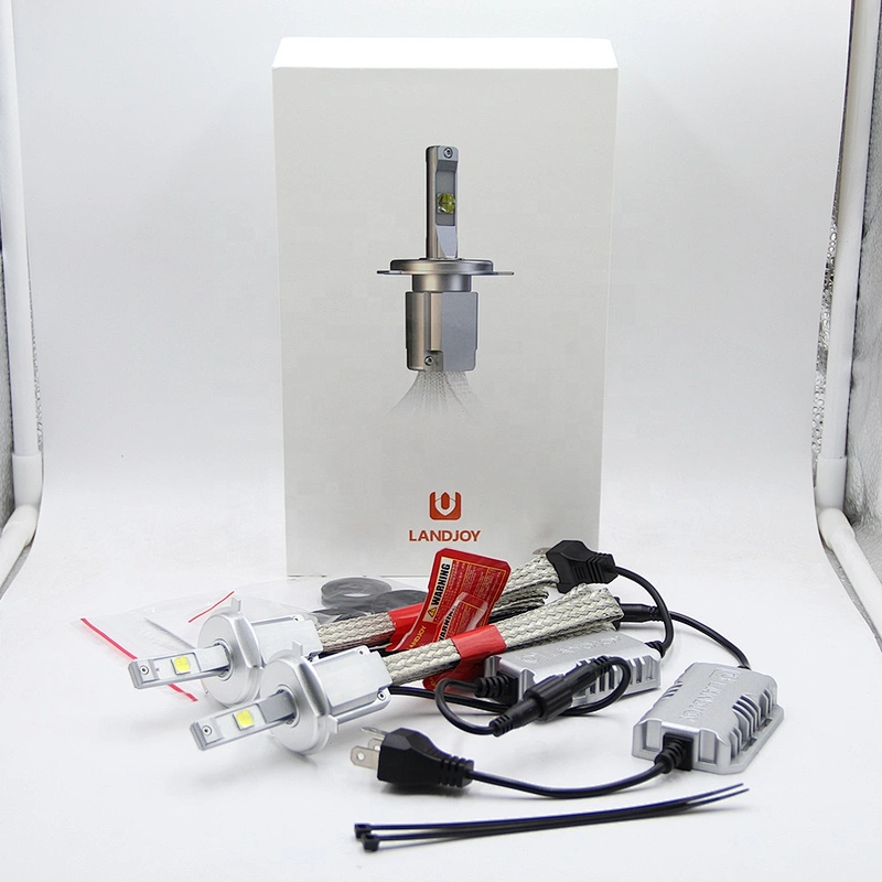 工場価格明るい120W 14000lm LEDヘッドライトキットH4 H7 H11 9005 9006 L9 Crees XHP70 P70 G70 X70よりも良い