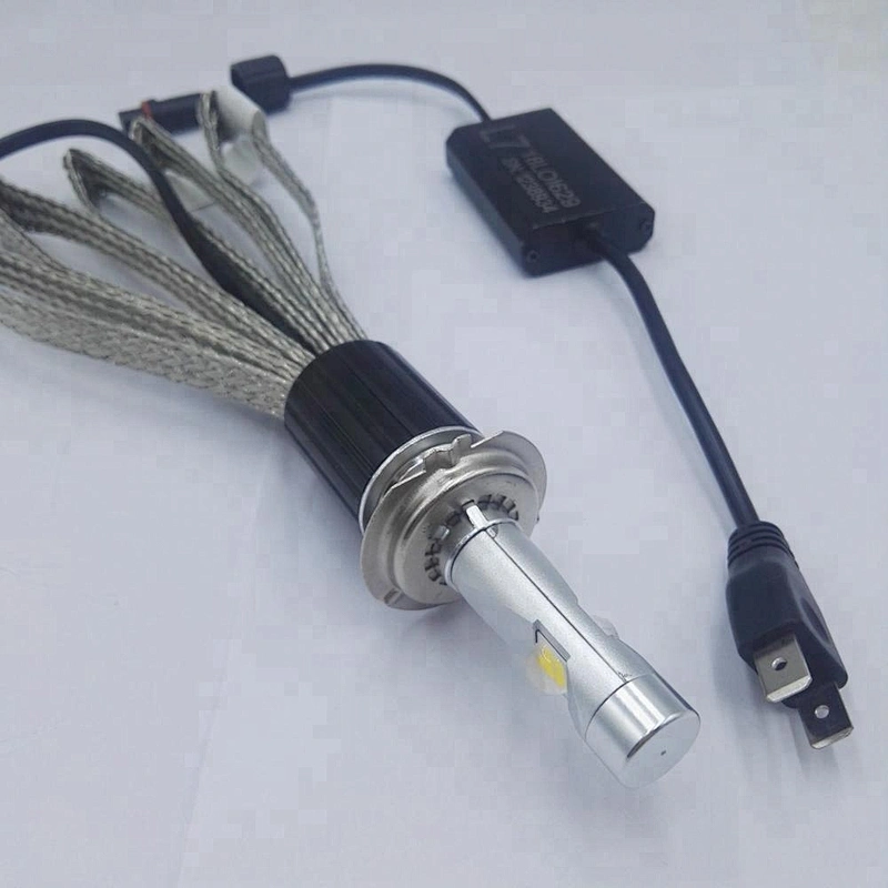 3 years warranty good performance L7 6600lm XHP70 H7 car headlight bulb LED kit, 4300k 5000k 6000k LED kit motor LED