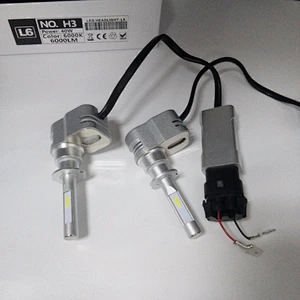 Super mini proyector L6 40W 6000lm H3 H4 H7 H11 9005 9007 9012 D1 D2 accesorios para automóviles LED faro Y22 PK Y19 T5 C6 CSP LED kit