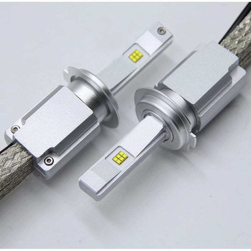 fanless 10000LM X9 LED Headlights H4 H13 9004 9007 H7 LM MZ Lumileds ZES chip LED Headlight for auto lightings truck accessories