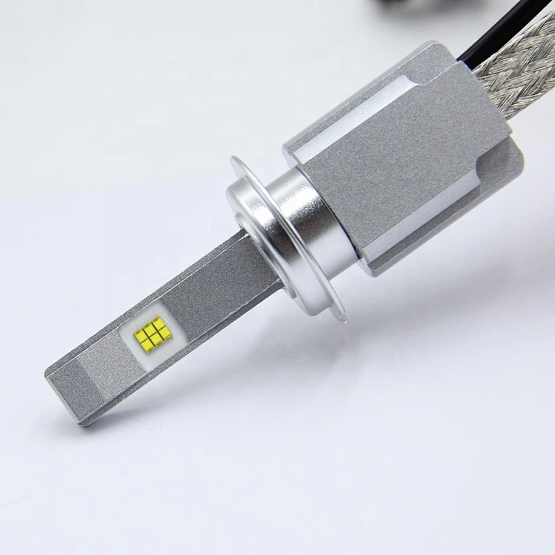 6000K 4300K X9 Lumileds ZES Car led headlight kit HB3 HB4 H7 led car headlight bulb H10 9005 9006 H1 6600LM led headlight