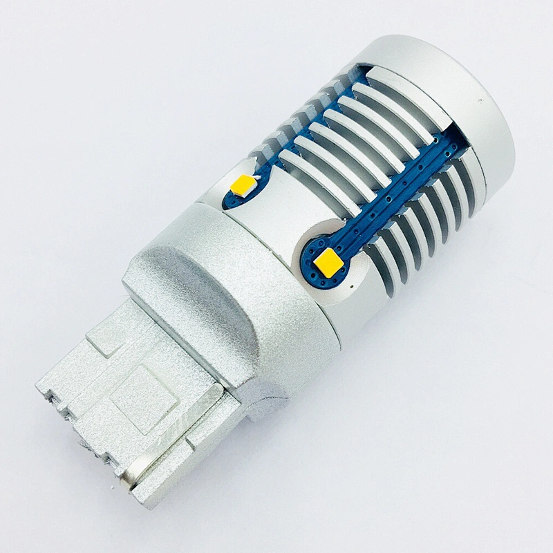 48mm 10v-60v 820lm yellow back tail light auto car 7440 led