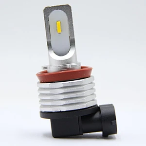 China Wholesale 10-60V car Fog Light H8 H11 lumiled MZ ZES chip fog LED lamp 3000K amber yellow led fog light h11