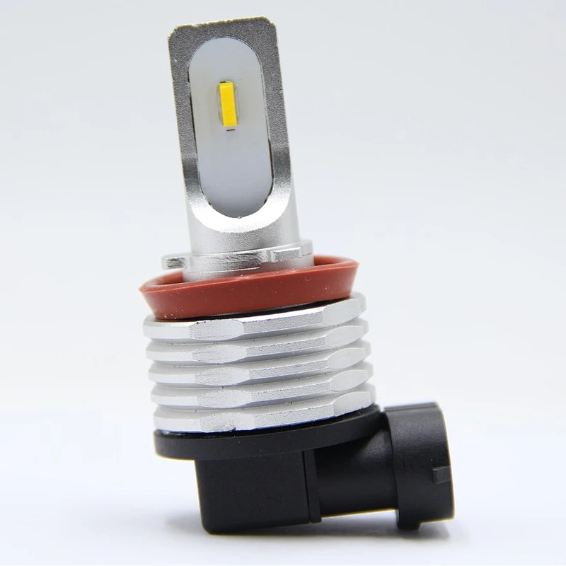 China Wholesale 10-60V car Fog Light H8 H11 lumiled MZ ZES chip fog LED lamp 3000K amber yellow led fog light h11