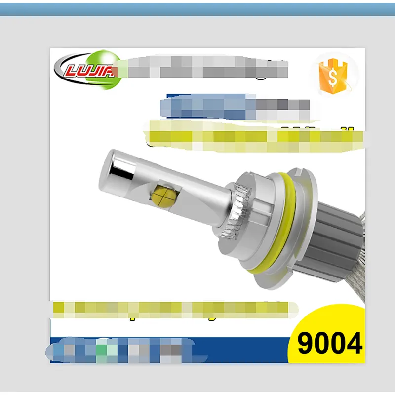 L7 xhp70 High power auto Led headlight 9004 60W 6600lm IP68 suitable for 9007 H4 H7 H11 H13 9004 9005 H16 D1 D2 D3
