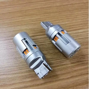New Canbus Series S1C-Fans-T20-16csp 7440 7443 Canbus LED Bulbs Brake Turn Signal tail light for car led lighting