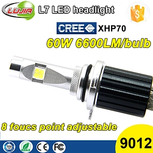 2018 4300K 6000K L7 xhp70 9012 car led headlight bulb H11 H4 H13 H18 9012 9005(BH3) 9006(HB4) d1s d2s d3s kit P70