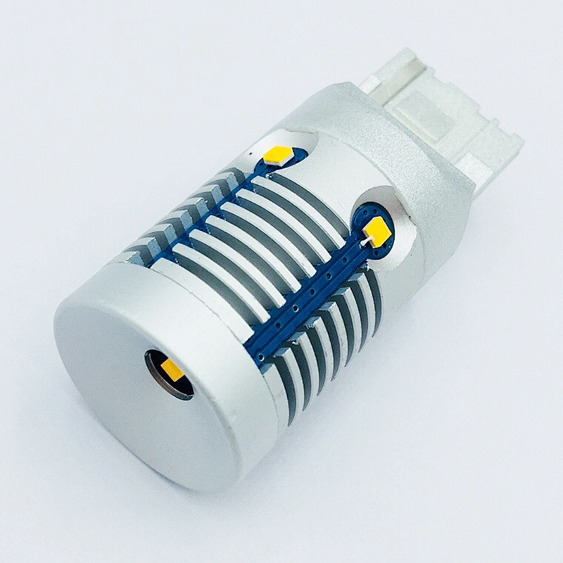48mm 10v-60v 820lm yellow back tail light auto car 7440 led
