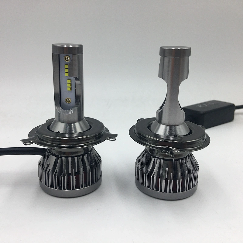 H13 9004 9007 LEDヘッドライトバルブ変換キット、8000lm K1s K1 K1x H4 LEDファン付きヘッドライト