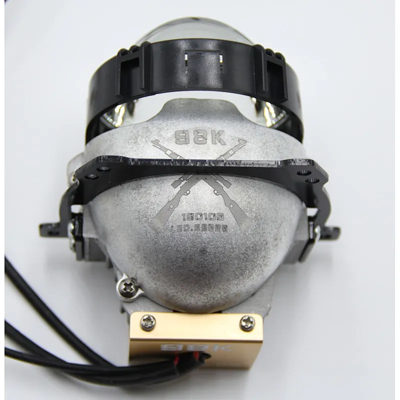 Bi-led projector light high/low beam led cars motorcycles projector headlight bi led projector lens light