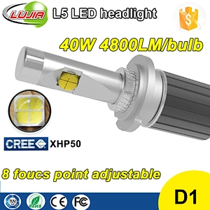High Power Super Bright 9600 lumen d1s led head lights conversion L5 XHP50 LED 80W D1S D2S D3S D4S LED headlamp auto bulbs