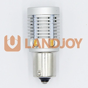 No OBC Error 1156 P21W 23W 1800LM LED Car Rear Turn Signal Tail Light Canbus BA15S LED side marker light