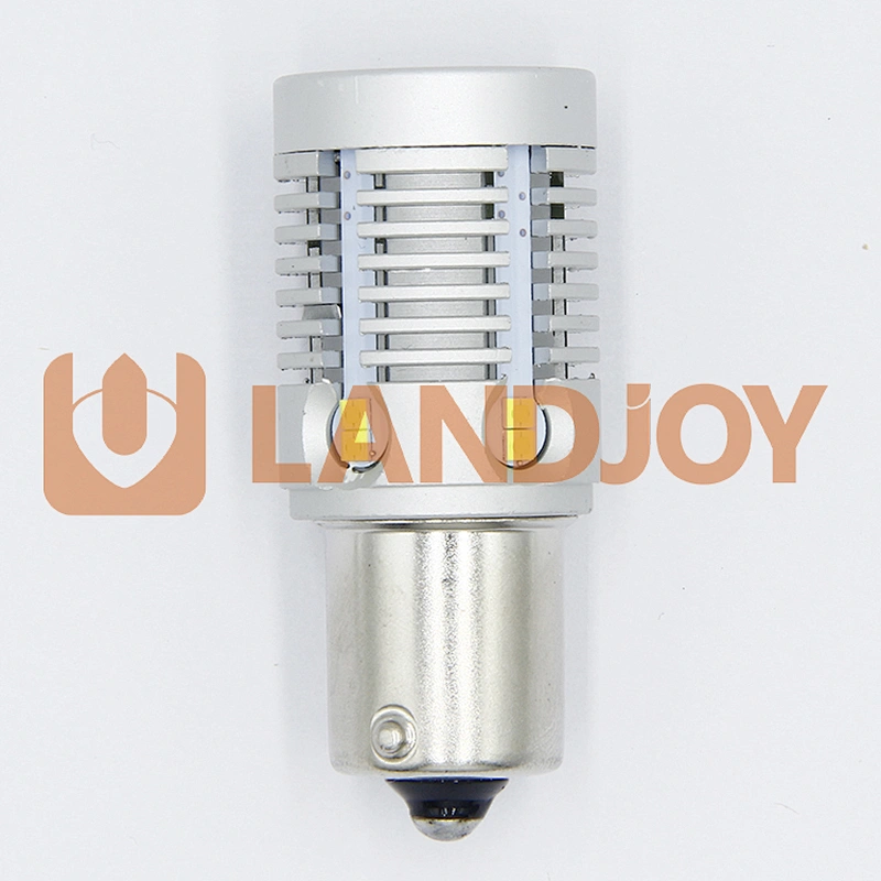 No OBC Error 1156 P21W 23W 1800LM LED Car Rear Turn Signal Tail Light Canbus BA15S LED side marker light