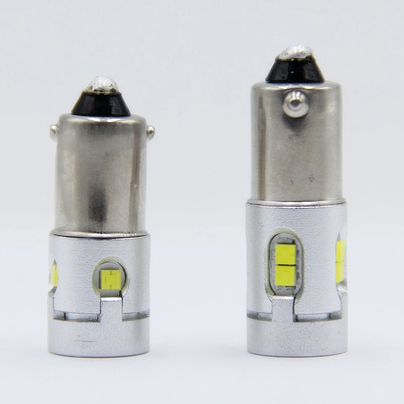Automobile led dash light lamp T10 BA9S LED bulb for motorcycles/ Car Indicators Bulb Light Wedge Lamp H6W