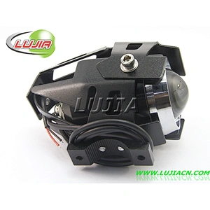 Waterproof 15W 3000lm U5 Car lamp Projector Fog light Bulb UTV ATV led motorcycle headlight light bulbs with lens