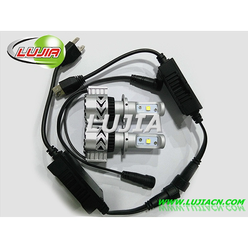 8th G8 Super Bright High Power 6000lm H7 Crees XHP50 Car LED Headlight bulb lamps led light bulb Conversion kit Small Size