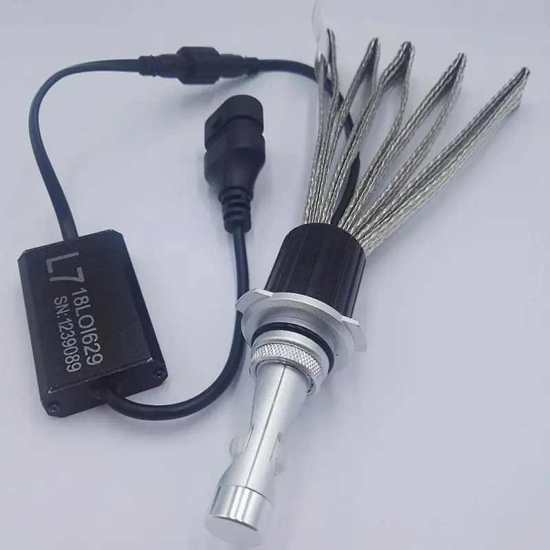 2018 4300K 6000K L7 xhp70 9012 car led headlight bulb H11 H4 H13 H18 9012 9005(BH3) 9006(HB4) d1s d2s d3s kit P70