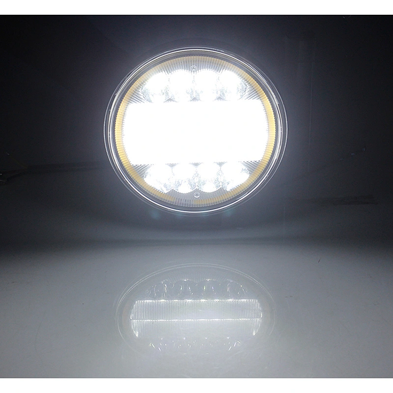 4inch round 72W 126w led work light flood spot combo beam Fog Driving LED Headlights for offroad SUV truck