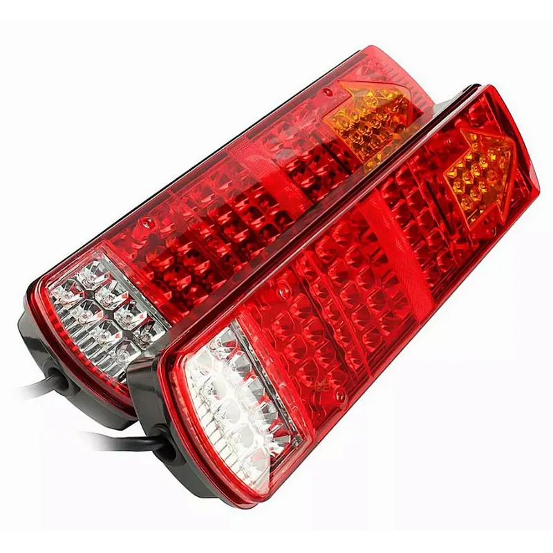 52cm 24V Hot selling colorful truck rear LED lamp led Rear light 87led truck tail lights