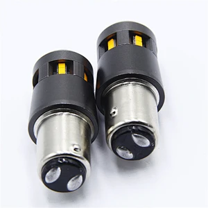 Lujia New series Bay15d car led tail light 1157 P21/5W 18 2020SMD CSP led for Auto Car Truck Rear Turn Light Bul