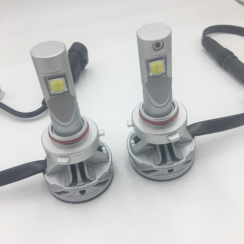2018 hot-selling Automotive fog lighting 9005 HB3 led auto headlight Bulb 7000lm Amber 4300K brightness LED XHP70