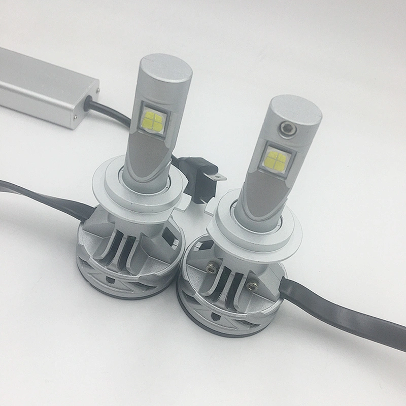 Auto lighting system front headlamp led hi lo car led headlight h7 6000K led lighting best led
