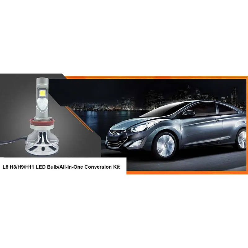 2  years warranty H8 H9 H11 AUTO LED Headlight bulb 14000 LMs high power 60W 4300K