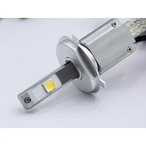 Wholesale H4 hernia bulb xenon bulb light lamp 12v-24v three-step conversion HD condenser lens car light