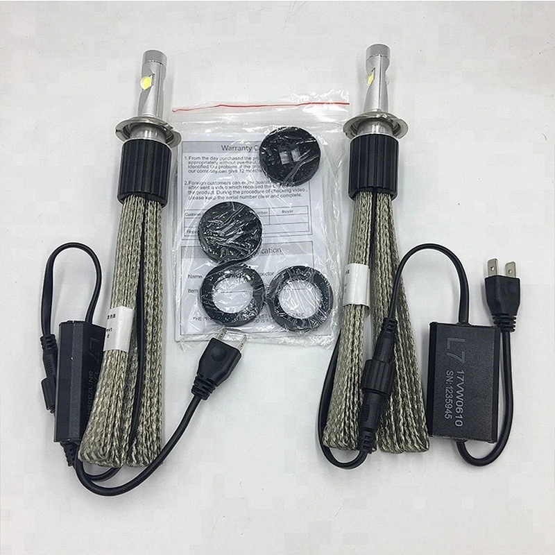 H7 LED Headlight kit LED Bulb 6000K 60W LED KIT H7 for car