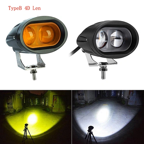 mini-size 4D spot/flood beam led motorcycle working light 4inch LED driving light 4D spot 20W LED work light