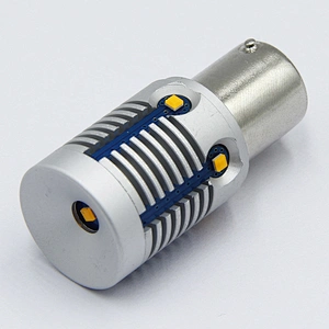 48mm 10-60v 820lm yellow light p21w car 1156 led