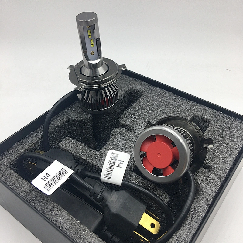 Intelligent temperature control K1 K1S K1X 8000lm IP67 3000k 4300k 6500k led headlight vs l4x vs h4 cob