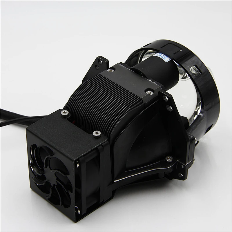 2020 Manufacturer Newest 3 Inch Bi LED Projector Lens Laser Projector Lens for Cars Universal Type 55W 4600lm Dual Light