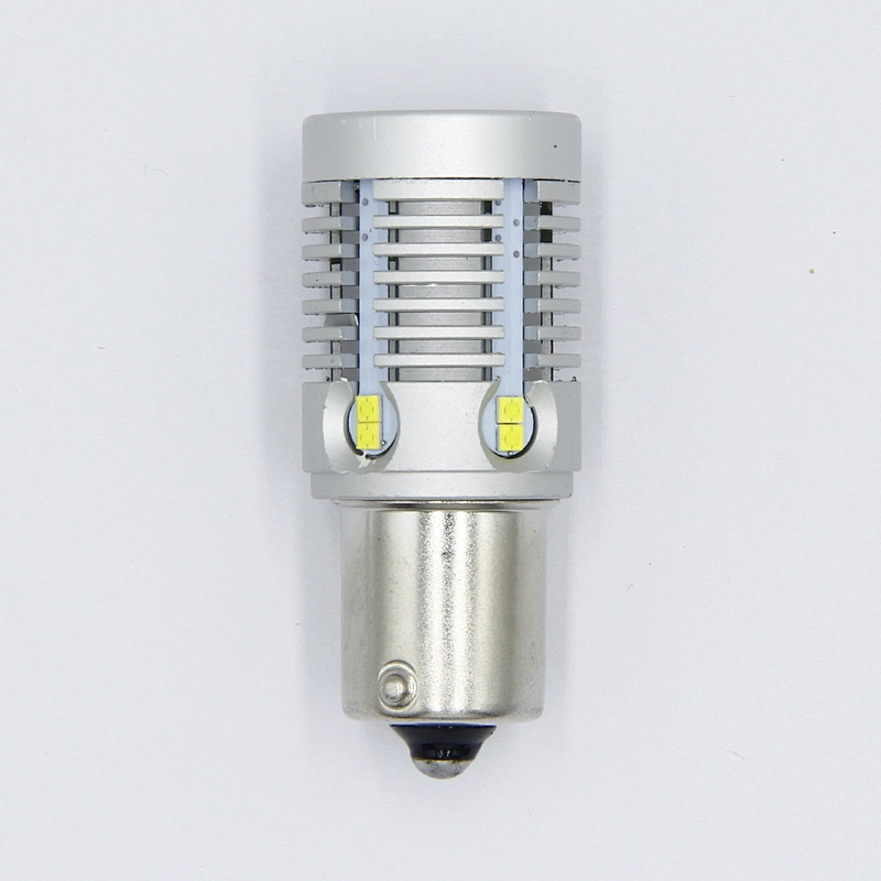 Landjoy 1500lm 1156 white bulb led drl turn signal light for car