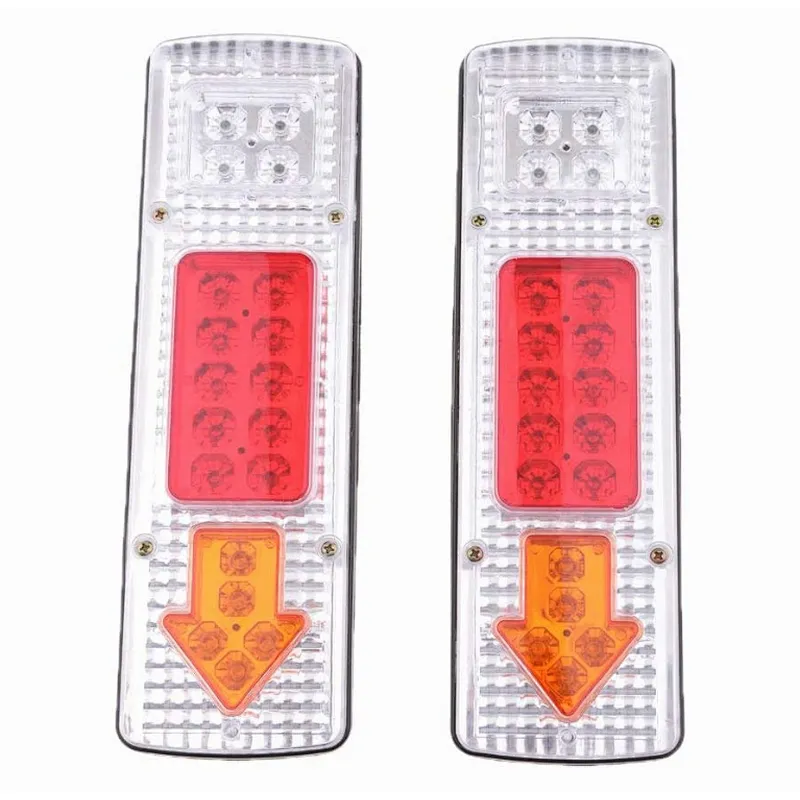 Truck 19 Led Tail Light 12V/24V Trailer Traffic Tail Flashing light LED Reversing Lights Tail Lights