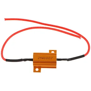 promotion price 5w 10w 25w 10ohm 25ohm 39ohm 75ohm led load resistors 5w 39ohm 75ohm canbus resistors for cars