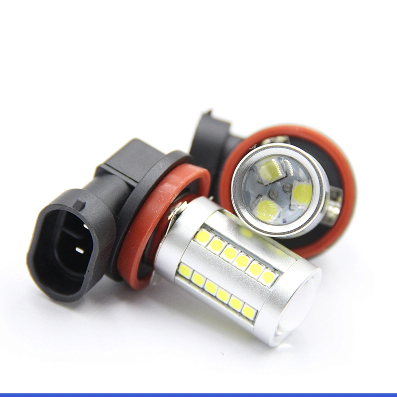 Lujia Auto Car Parts 9005 9006 H8 H9 H10 H11 fog light DRL led daytime running light High Power FLIP 3030 LED