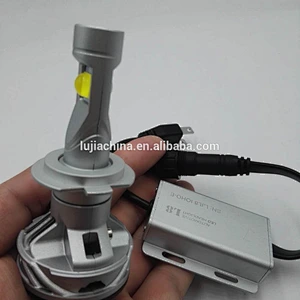 New H7 XHP70 led headlight bulb 6000K, silient Fan L8 led headlight 60W 7000LM H7 4300K Bulb H4